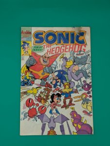 Archie SONIC THE HEDGEHOG #1 First Issue LOW GRADE Sega reader copy 1993
