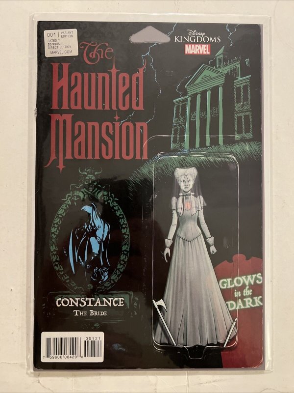 2 Haunted Mansion #1 - Action Figure Variants - Constance Phineas See Pics 