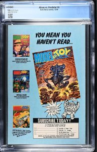 Aliens vs. Predator #4 (12/90) Graded CGC 9.8