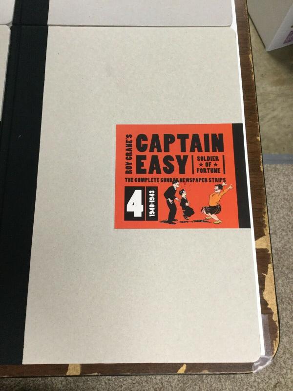 Captain Easy The Complete Sunday Newspaper Strip Volume 1 2 3 4 Fantagraphics Nm