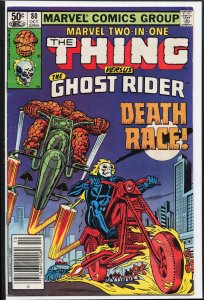 Marvel Two-in-One #80 (1981) The Thing