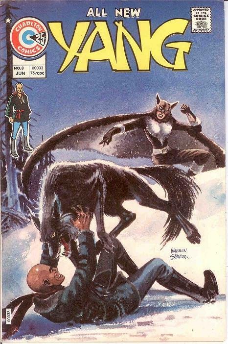 YANG (1973-1976 CH) 8 F-VF June 1975 COMICS BOOK