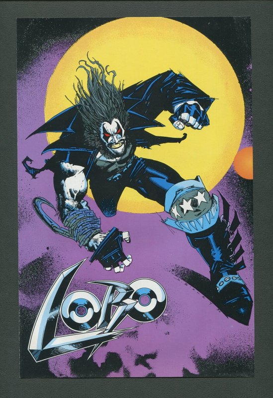 Lobo #1 Promo Flyer / NM / 1990