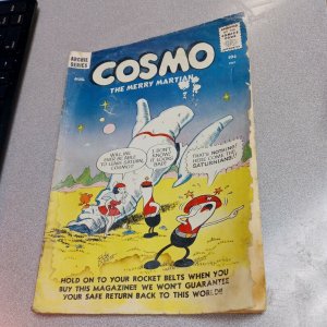 Cosmo the Merry Martian #5 Aug  1959 Archie Comics early Silver Age Scifi 