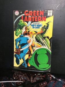 Green Lantern #62  (1968) Jack Sparling, Sid Green art! Power Battery key! FN-