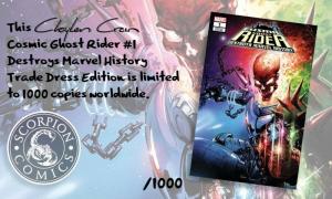 Cosmic Ghost Rider Destroys Marvel History #1 Clayton Crain Variant