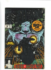 Silver Surfer #50 VF 8.0 3rd Print Marvel Comics vs. Thanos, Infinity Gauntlet