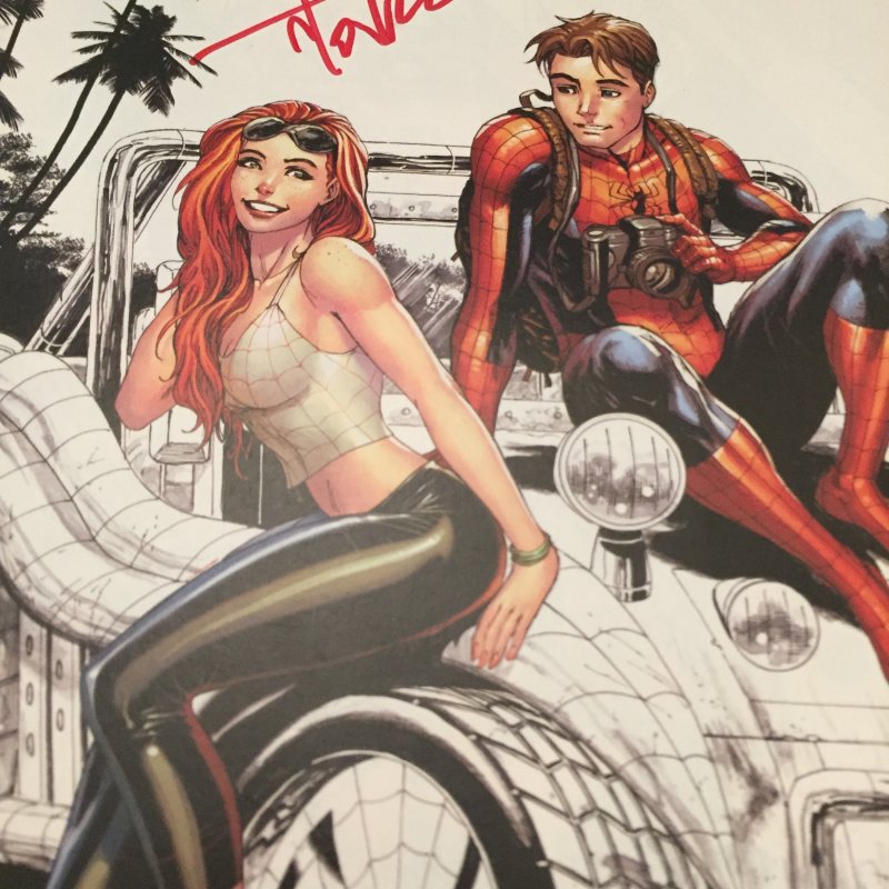 2017 Marvel Con Exclusive Amazing Spider-Man Kirkham Virgin Variant #25 Signed