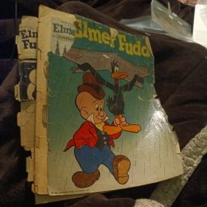 Four Color 888 977 1081 Elmer Fudd Dell Comics Lot Run Set Collection Silver Age