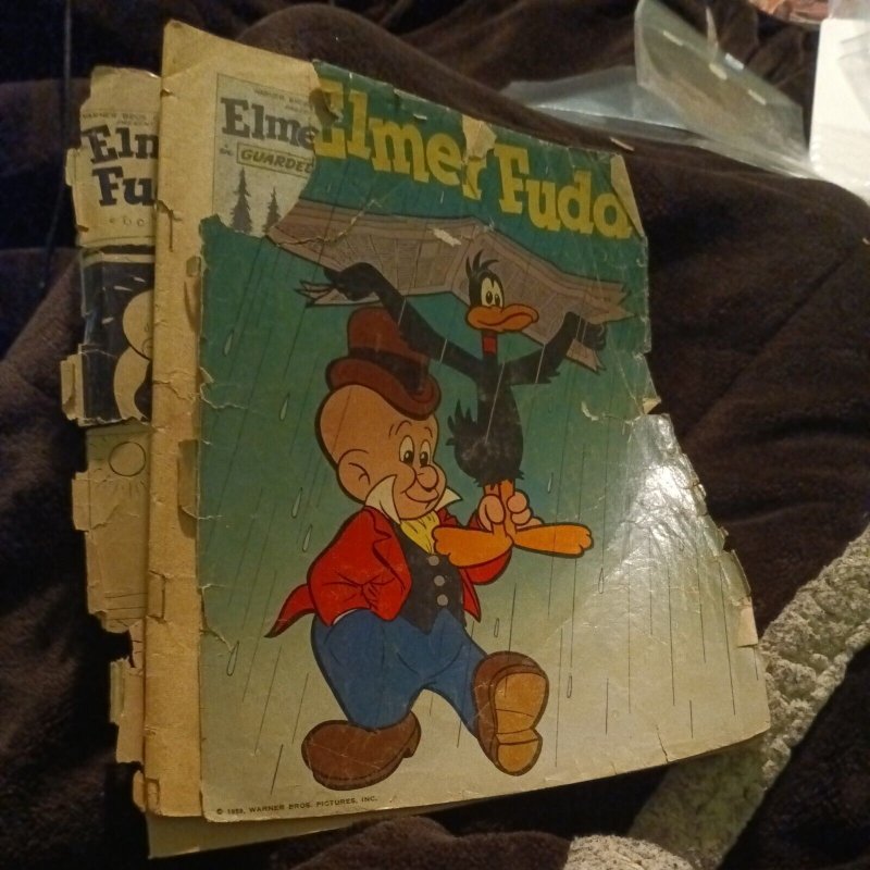 Four Color 888 977 1081 Elmer Fudd Dell Comics Lot Run Set Collection Silver Age