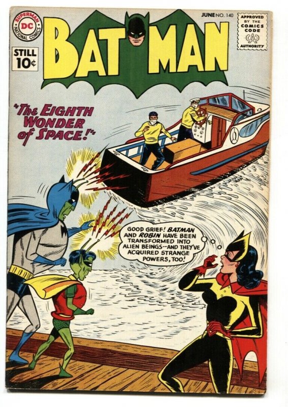 BATMAN #140 comic book 1961-DC-BATWOMAN FN