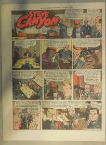 (52) Steve Canyon Sundays by Milton Caniff  from 1962 Complete Year ! Tabloid