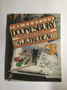 Peoples Doonesbury Notes From Underfoot Oversized Softcover Near Mint Holt