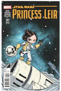 Princess Leia #1 Skottie Young Babies Variant (2015) Star Wars