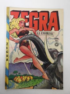 Zegra, Jungle Empress #5 (1949) VG- Condition see desc