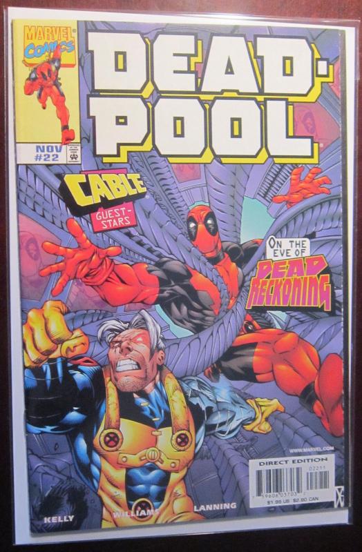 Deadpool (1998 1st Series) #22, 8.5/VF+