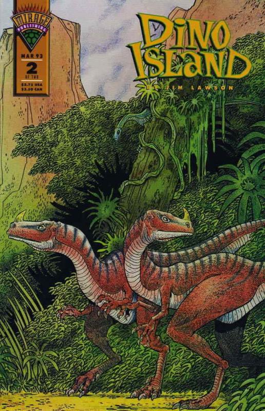 Dino Island #2 VF/NM; Mirage | save on shipping - details inside