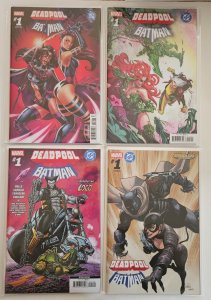 Deadpool/Batman #1 Lot 13 Marvel Dc Comic Capullo Miller Includes Exclusives