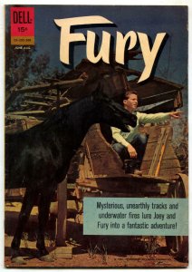 Fury Comic 1962- Dell TV photo cover FN