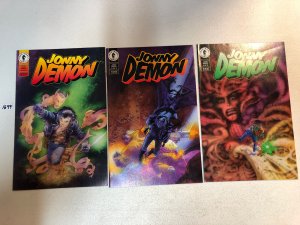 Jonny Demon (1994) #1 2 3 1-3 (VF/NM) Complete Set Steve Leialoha painted covers