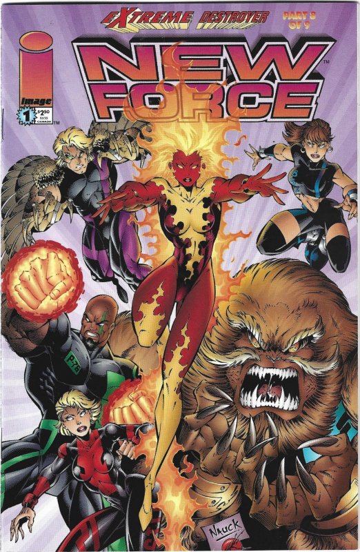 New Force #1 through 4 (1996)