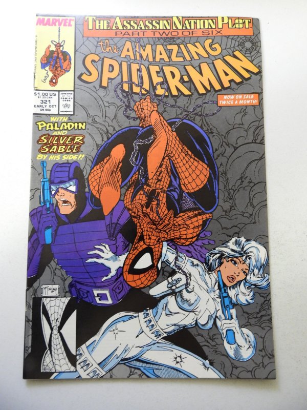 The Amazing Spider-Man #321 (1989) VF- Condition