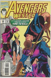 West Coast Avengers #99 (1985) - 9.0 VF/NM *Time To Kill* 