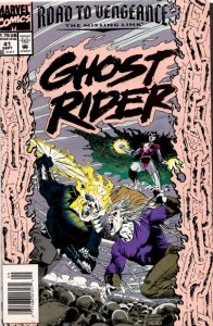 GHOST RIDER #41 (1993) RON GARNEY | NEWSSTAND EDITION