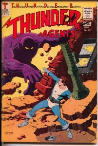 THUNDER Agents #10 1966-Tower Comics-Dynamo-Wood-Raven-Lightning-VG