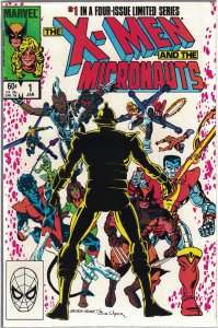 The X-Men and The Micronauts (1984) - Complete Set of 4 Books w/Bonus