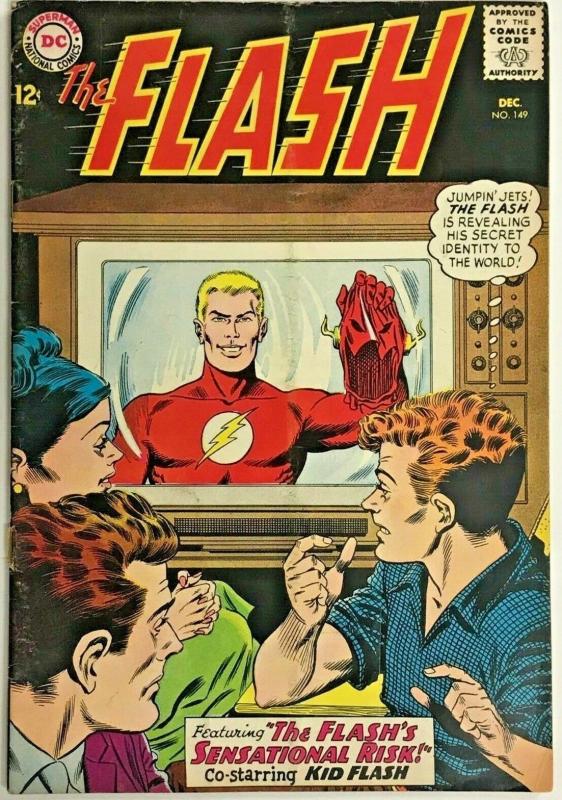 FLASH#149 VG 1964 DC SILVER AGE COMICS