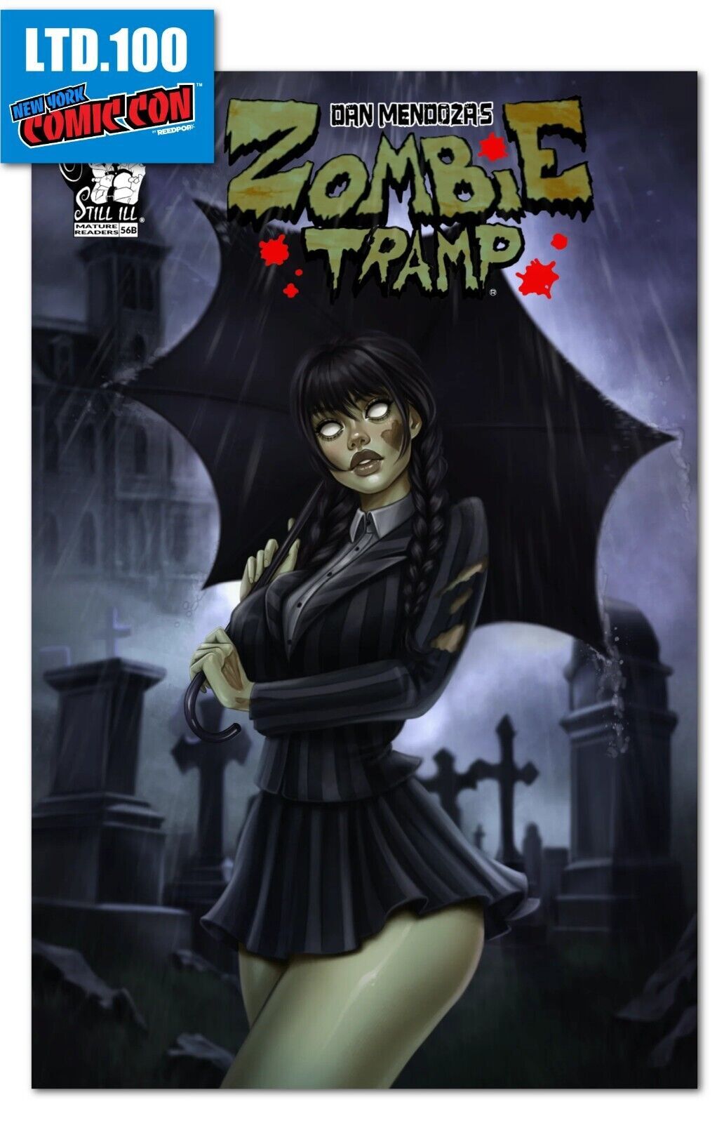 Zombie Tramp Nycc 2024 Exclusive Nice/Topless/Naughty SET W/Numbered