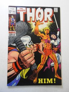 Thor #165 (1969) VG Condition moisture damage