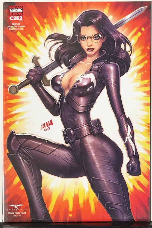 Grimm Fairy Tales #36 (2020 Zenescope) Nakayama C2E2 Baroness Cosplay Variant