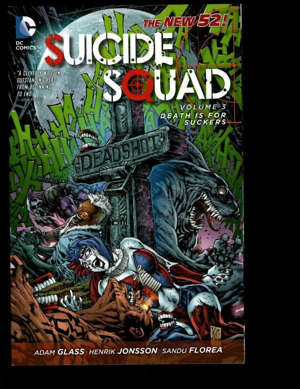 Suicide Squad Vol. # 3 DEATH IS FOR SUCKERS DC Comic Book TPB Graphic Novel J400