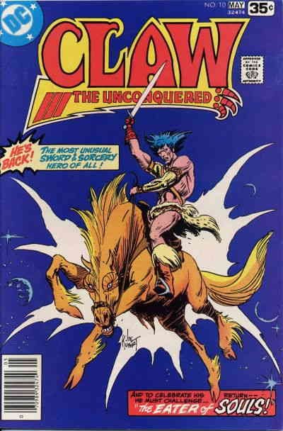 Claw the Unconquered #10 VG ; DC | low grade comic Joe Kubert