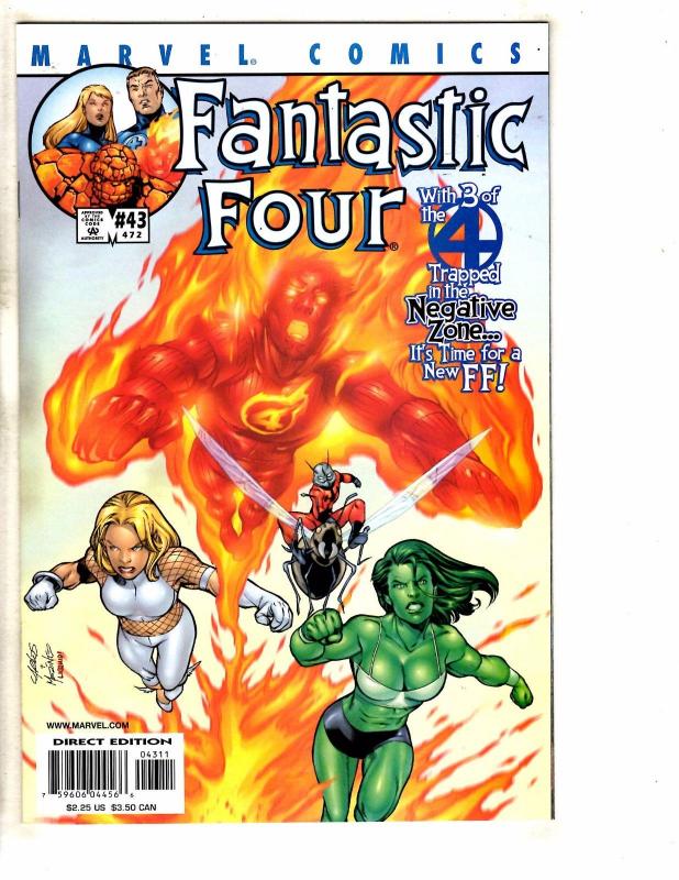 Lot Of 10 Fantastic Four Marvel Comics # 38 39 40 41 42 43 44 45 46 47 Doom TW53