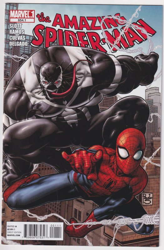 The Amazing Spider-Man #654.1 (2011) Flash Thompson Venom