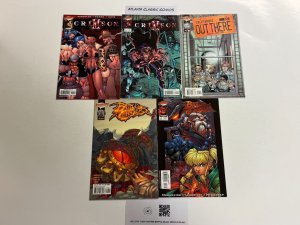 5 Cliffhanger Comic Books Crimson 1 2 Cali Out there 1 Battle Chaser 2 8 109 CT8