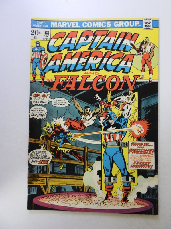 Captain America #168 (1973) VF- condition