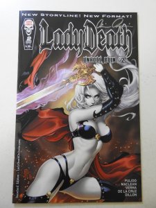 Lady Death: Unholy Ruin #2 (2018) NM Condition! Signed W/ COA!