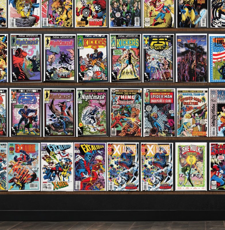 Huge Lot 150+ Comics with X-Factor, Excalibur, X-Force, Mutant X & More!