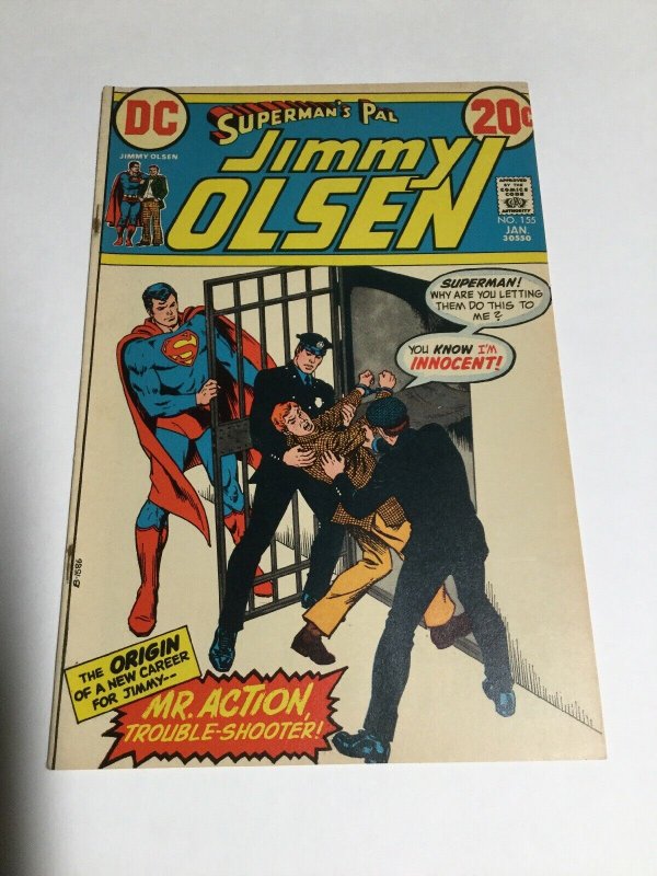 Superman’s Pal Jimmy Olsen 155 Fine Fn 6.0 Rusty Staples Dc Comics