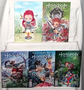 HORIZON ZERO DAWN #1 - 4 Peach MoMoKo Variant Cover Multi-Pack Titan Comics