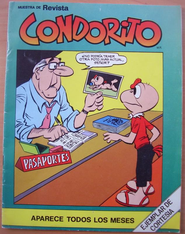 Condorito Comic edicion PreUno Espana 1981