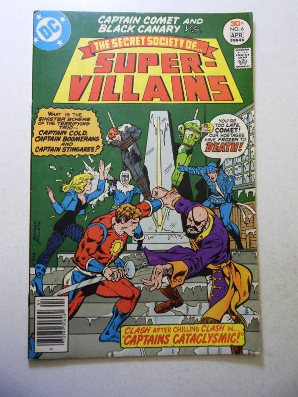 Secret Society of Super-Villains #6 (1977) FN+ Condition