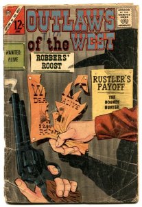 Outlaws Of The West #43 1963- Robber's Roost- FAIR
