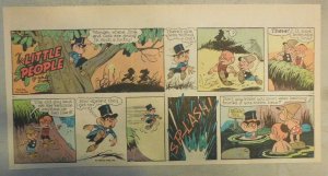 The Little People Sunday by Walt Scott from 6/3/1962 Third Page Size!