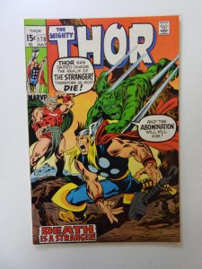 Thor #178 (1970) FN/VF condition