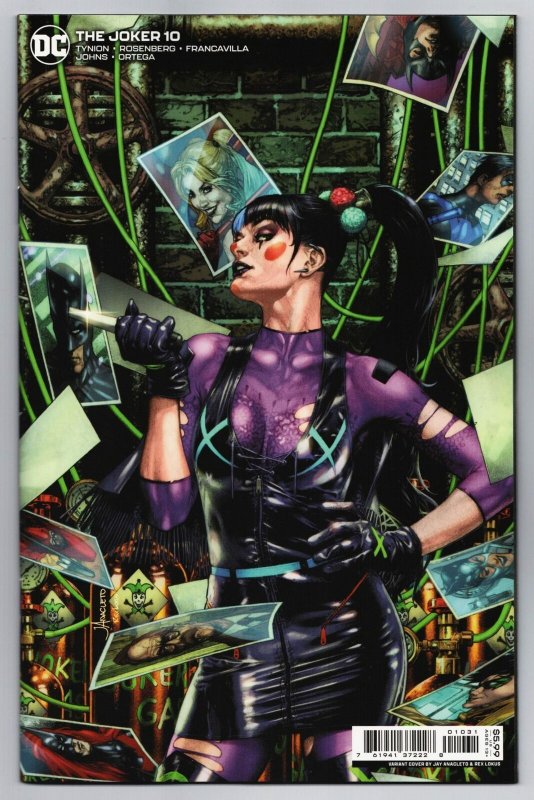 Joker #10 Cvr C Anacleto Card Stock Variant (DC, 2021) NM 